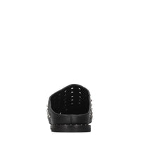 Sabot in pelle e borchie 