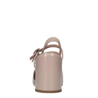 Décolleté slingback in pelle 