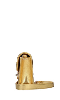 Borsa in pelle laminata 