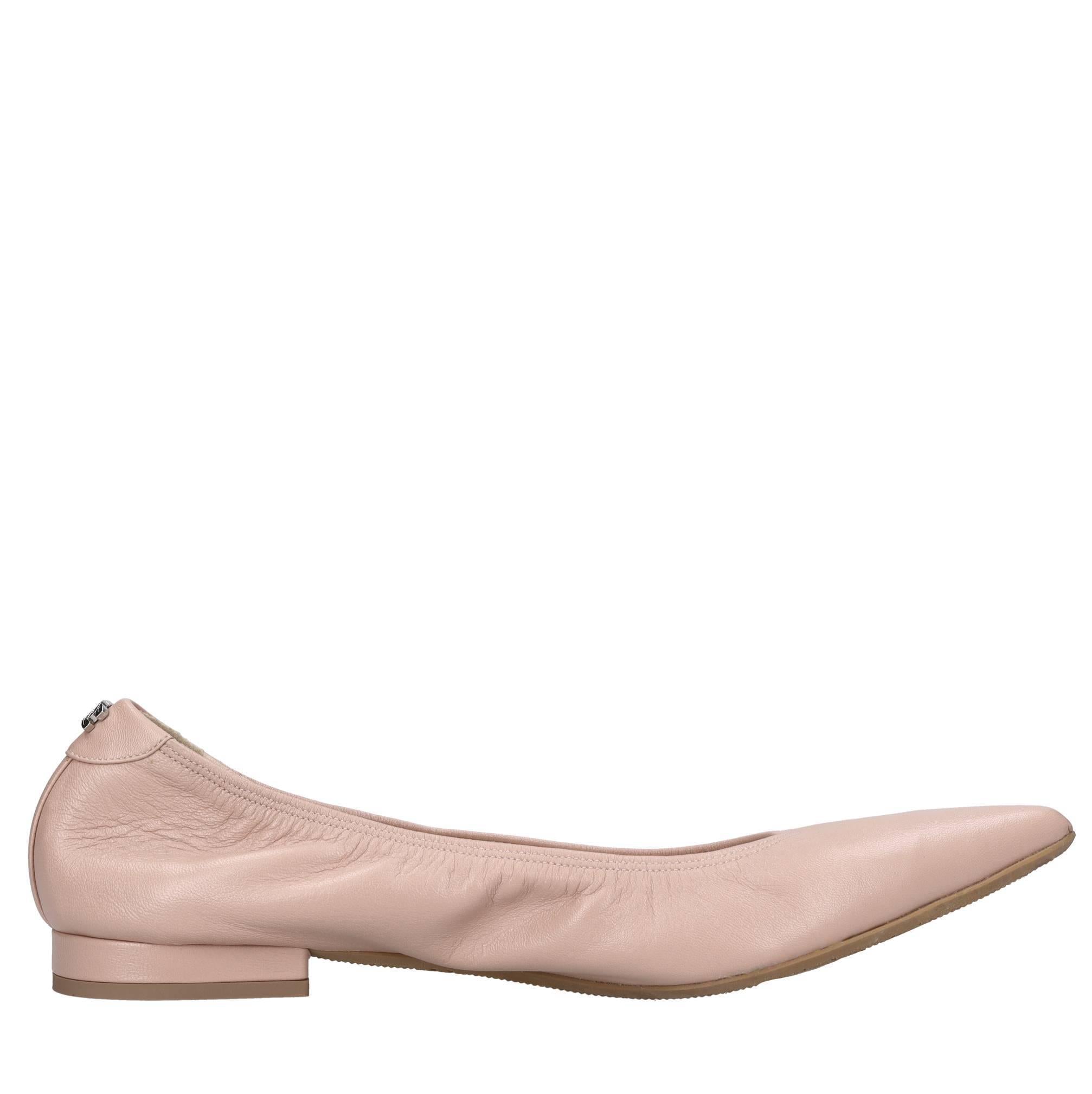 Ballerine in pelle 