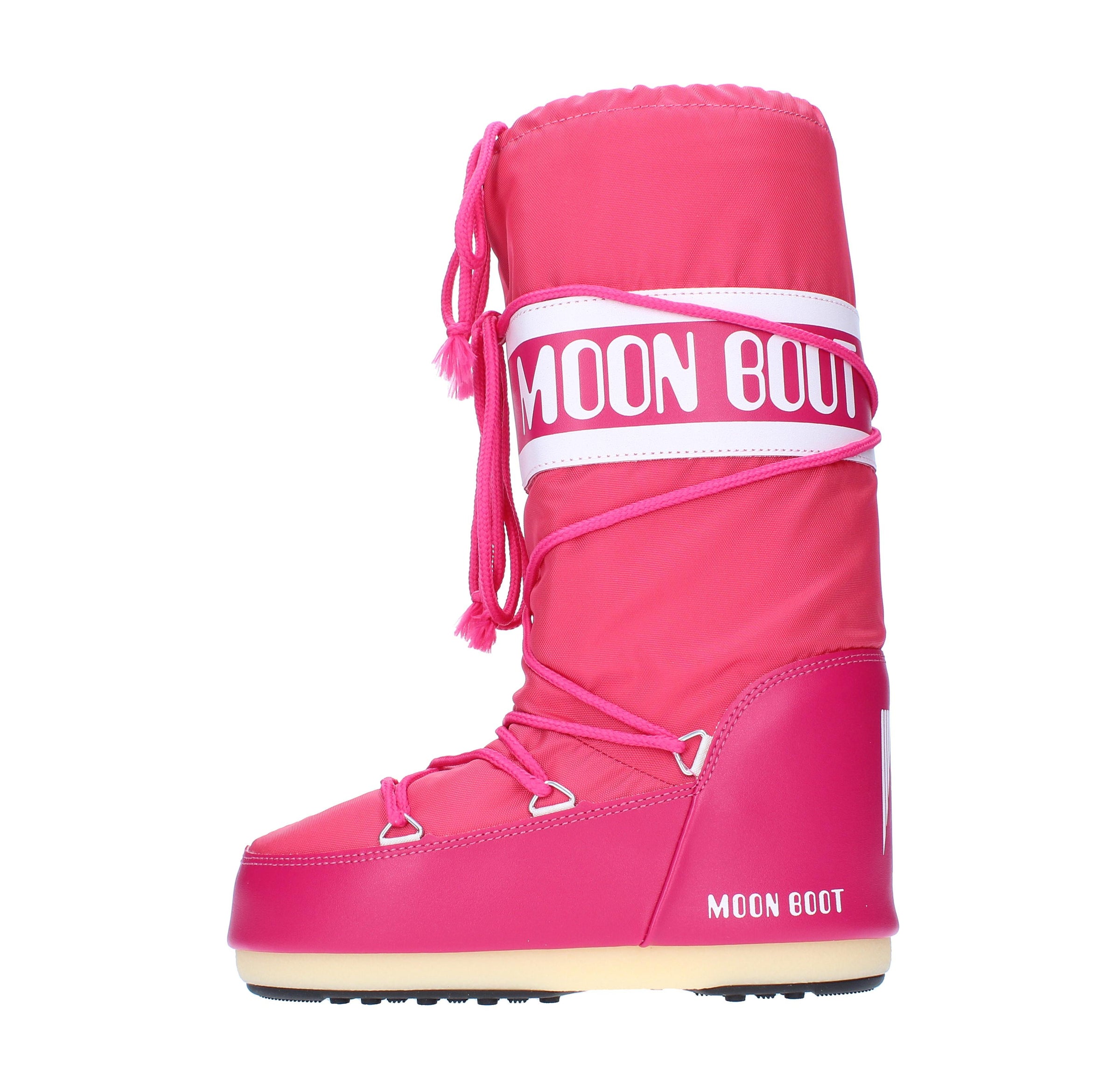 Stivali da neve modello ICON NYLON MOON BOOT in nylon tecnico idrorepellente 