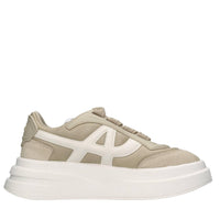 Sneakers in pelle e camoscio 