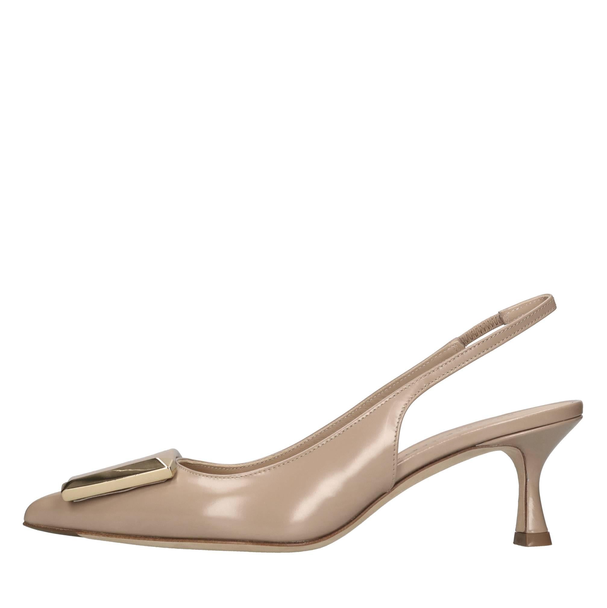 Décolleté slingback Medina in pelle 