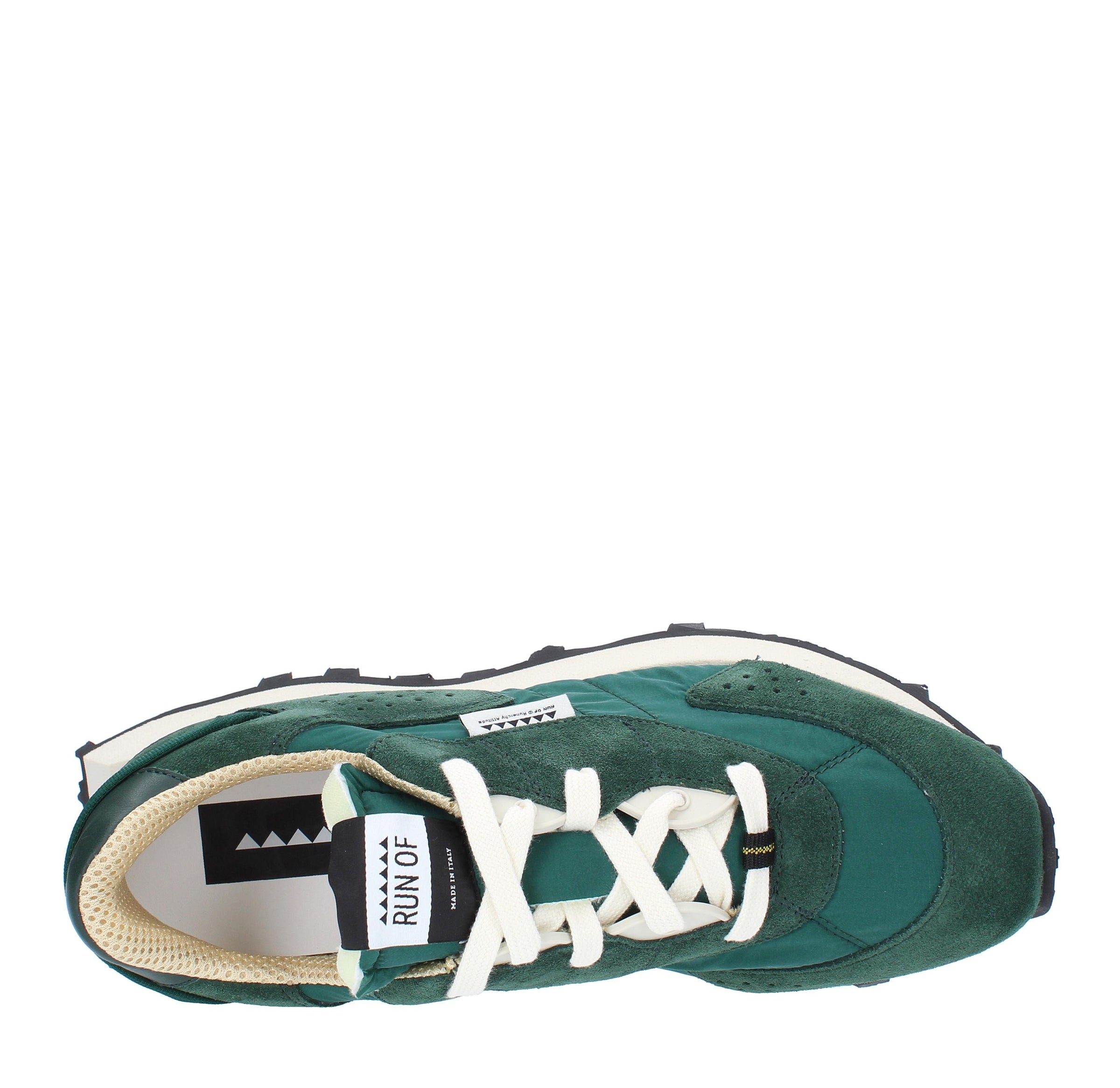 Sneakers modello 40282 RUN OF in pelle camoscio e tessuto 