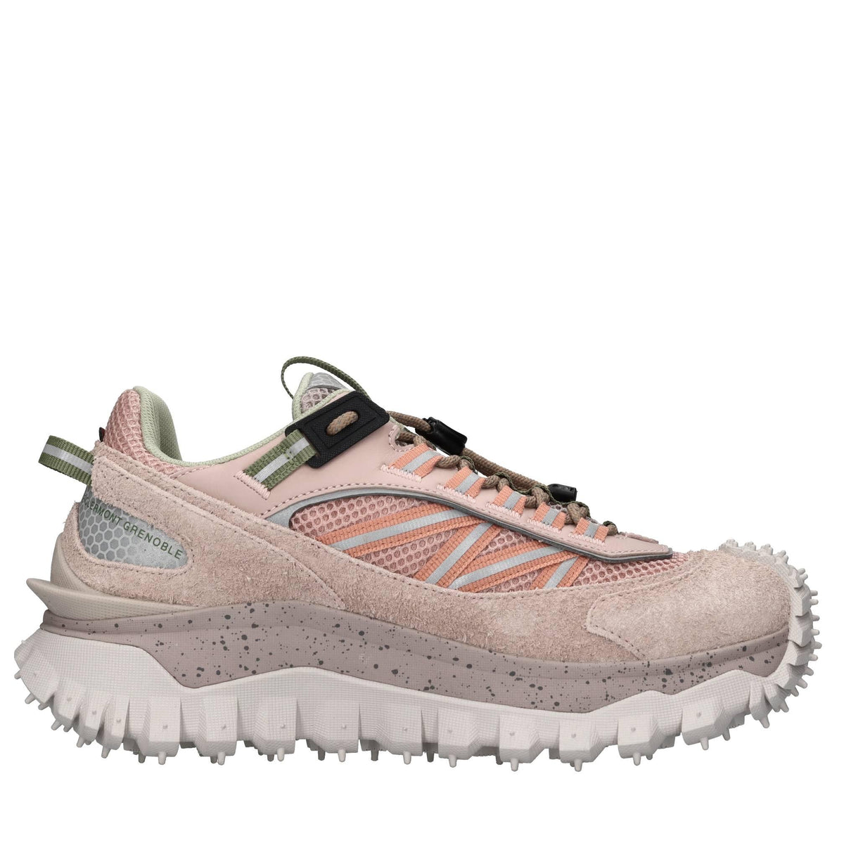 Sneakers in pelle, ecopelle e tessuto 