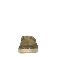 Mocassini espadrillas in camoscio 