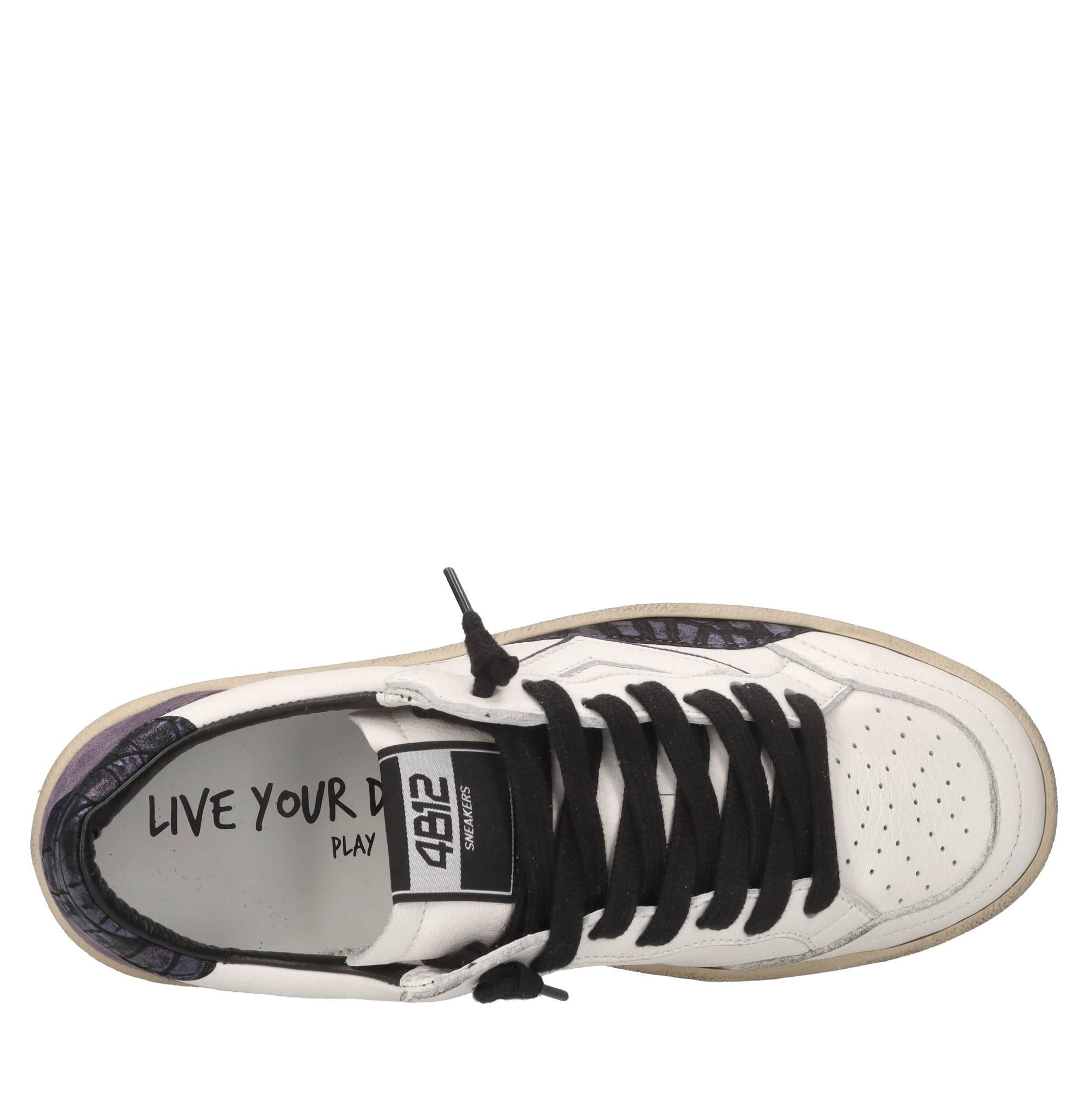 Sneakers in pelle 