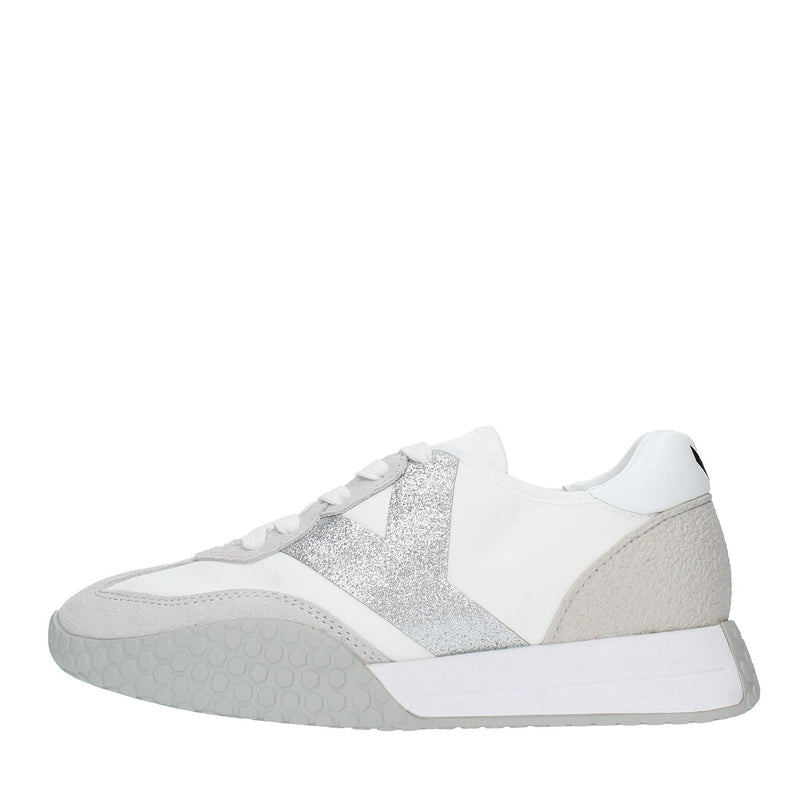 Sneakers in camoscio tessuto e gomma 