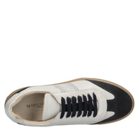 Sneakers in pelle e camoscio 