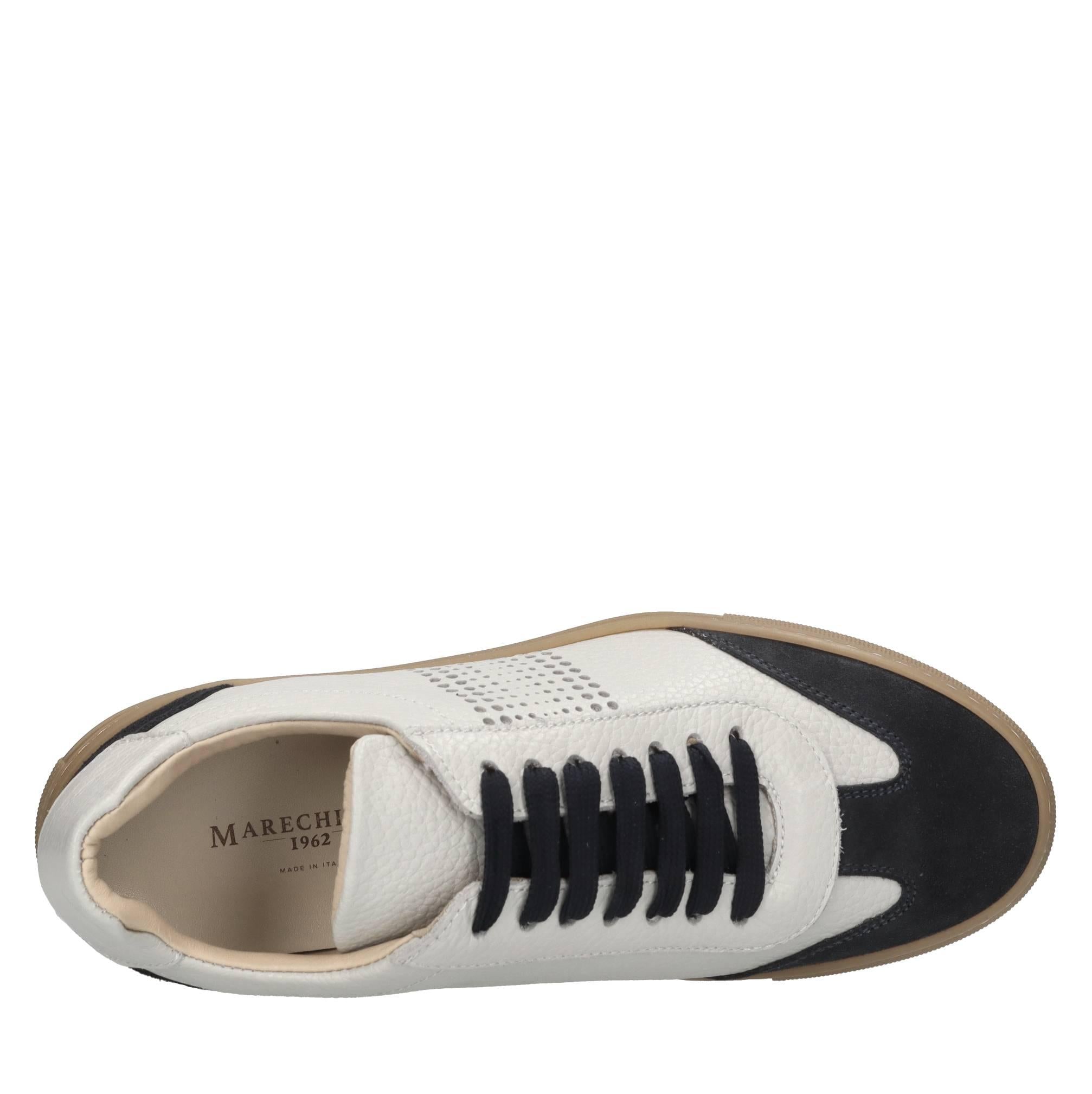 Sneakers in pelle e camoscio 