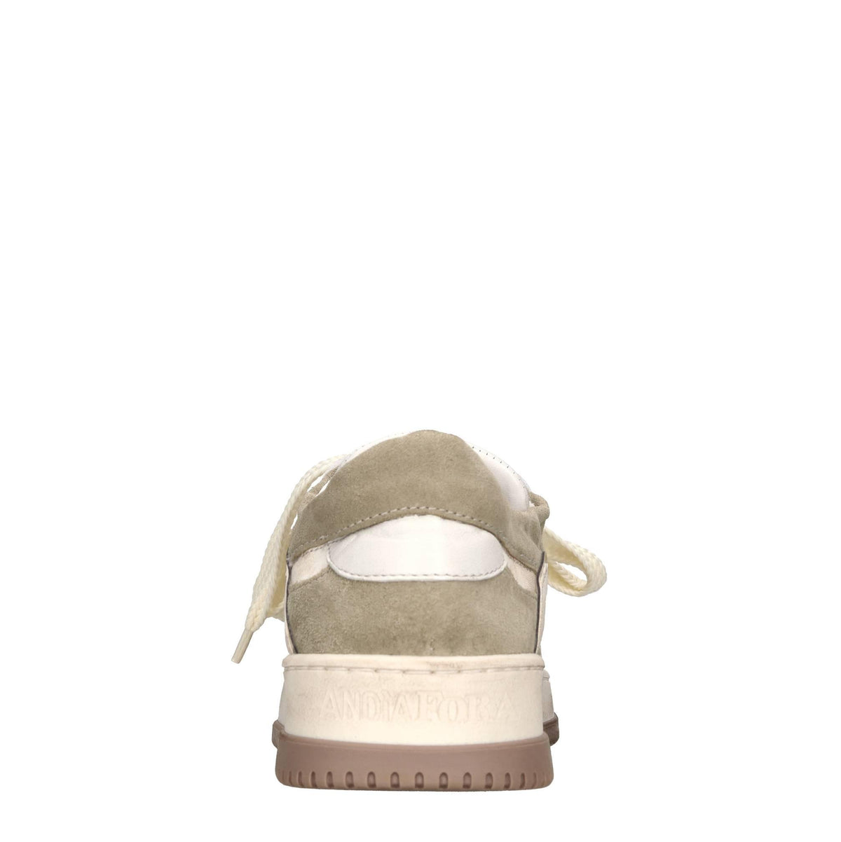 Sneakers in camoscio e pelle 
