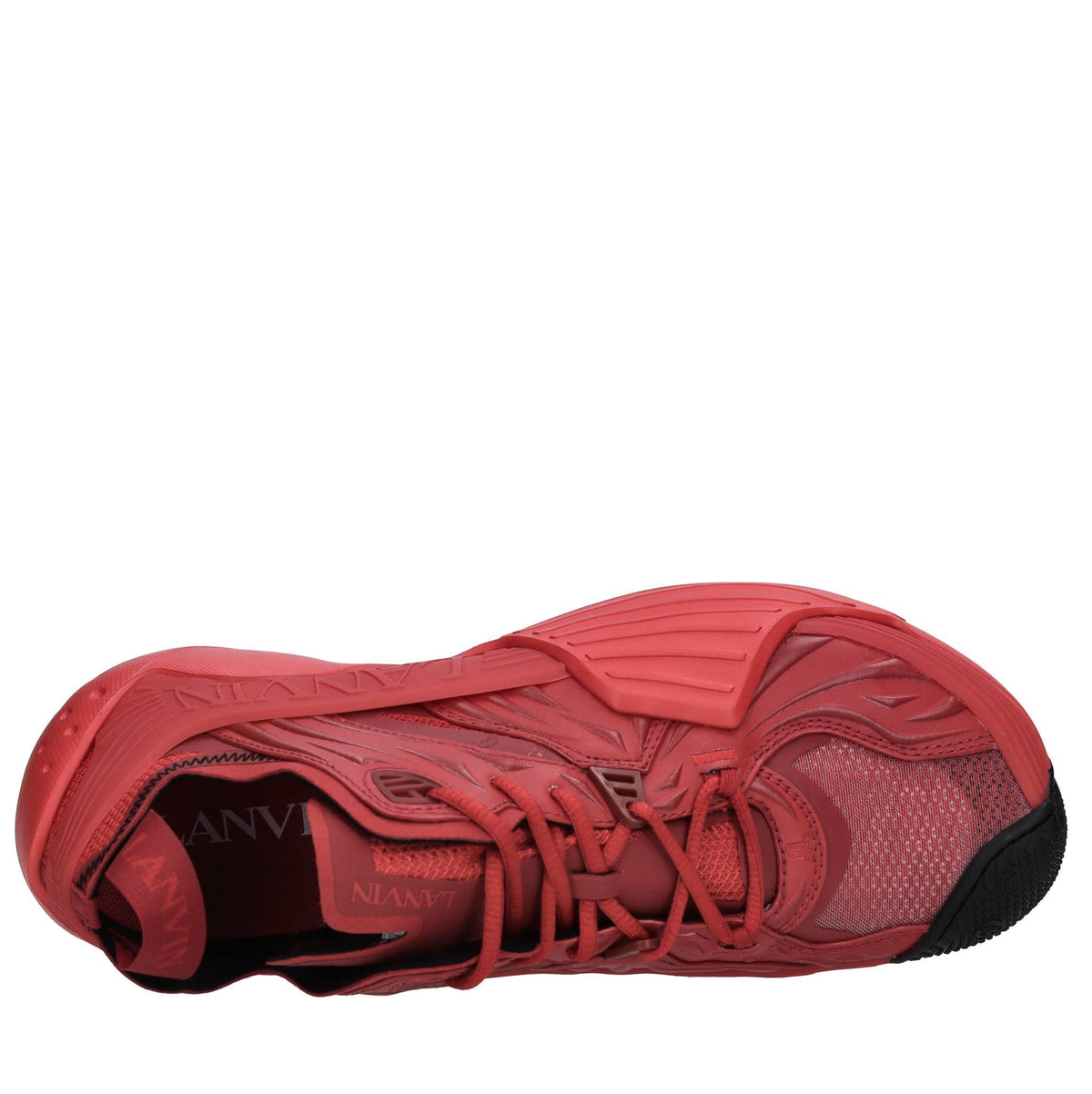 Sneakers multimateriale 