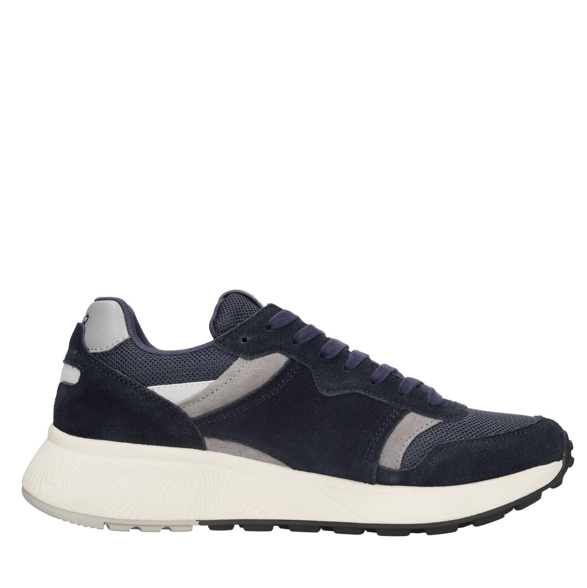 Sneakers modello Z44127 SUN68 in pelle scamosciata e tessuto traspirante 