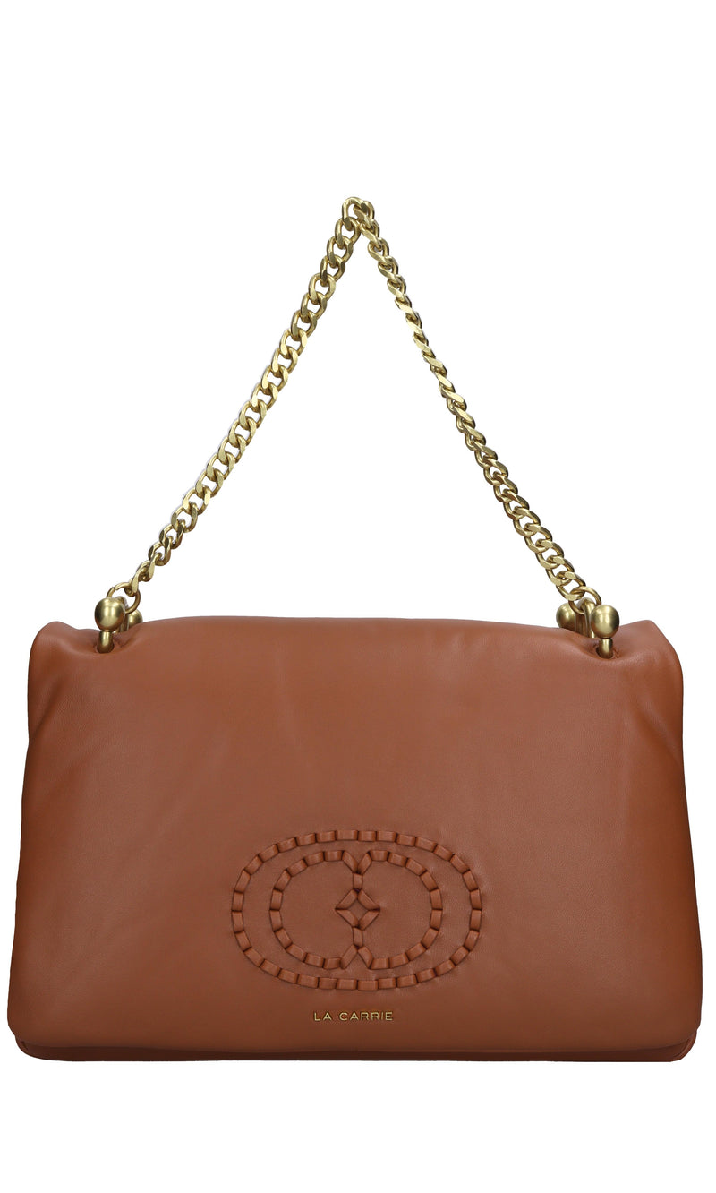 Borsa WOVEN LOGO in pelle 