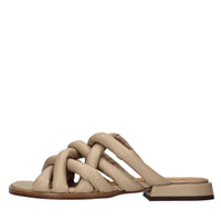 Mules in pelle 