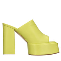 Mules in pelle 