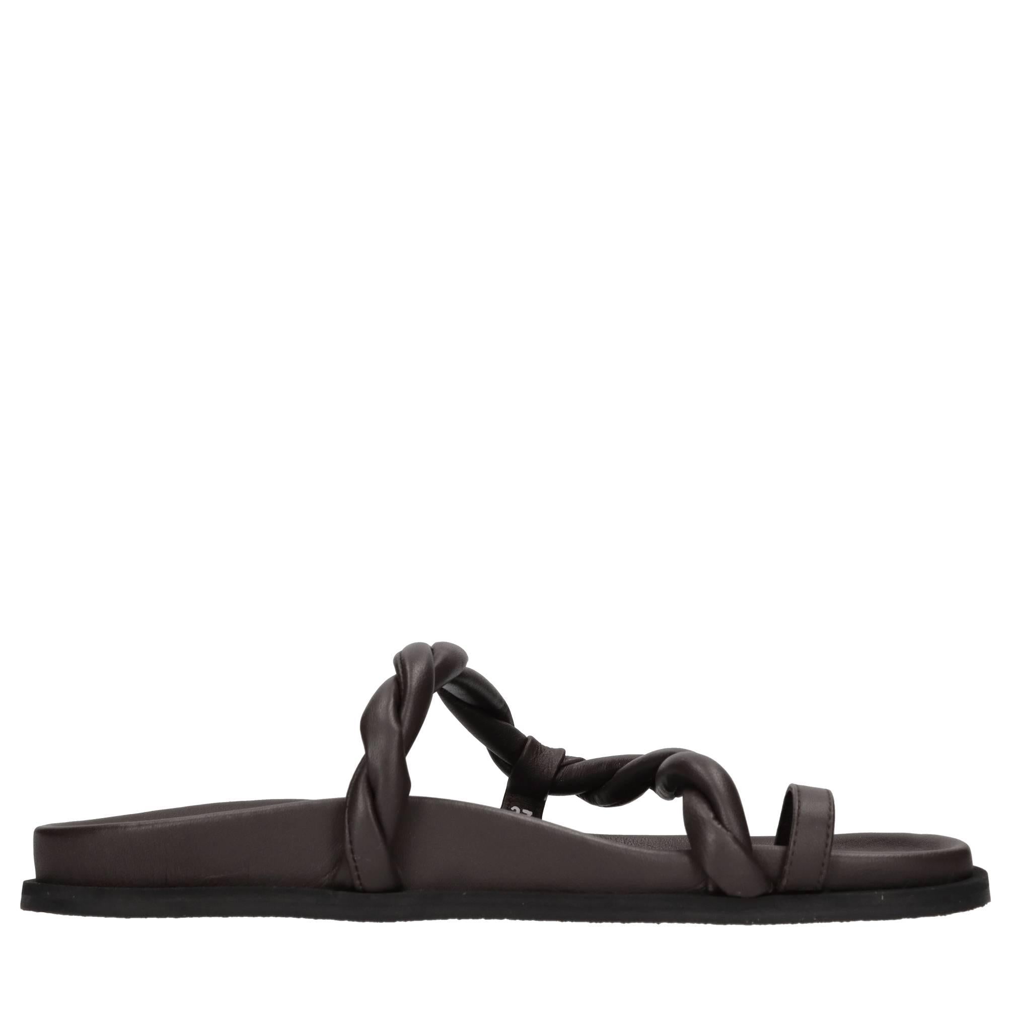 Mules in pelle 