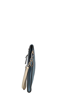 Clutch in pelle 