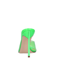 Mules in vernice e plexi 