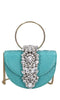 GEDEBE Borsa mini brigitte python in pelle