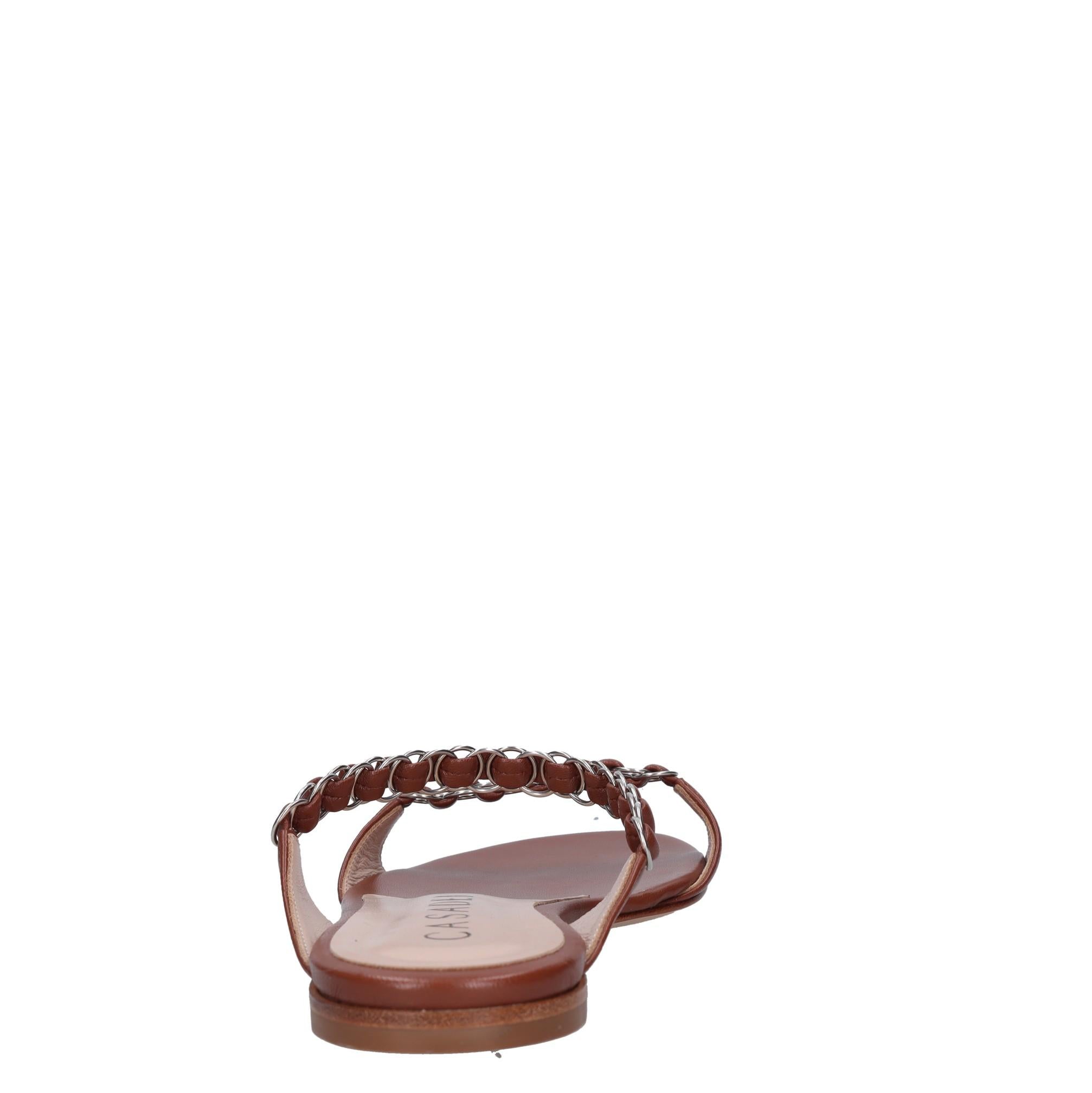 Mules in pelle 