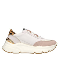 Sneakers in pelle e camoscio 