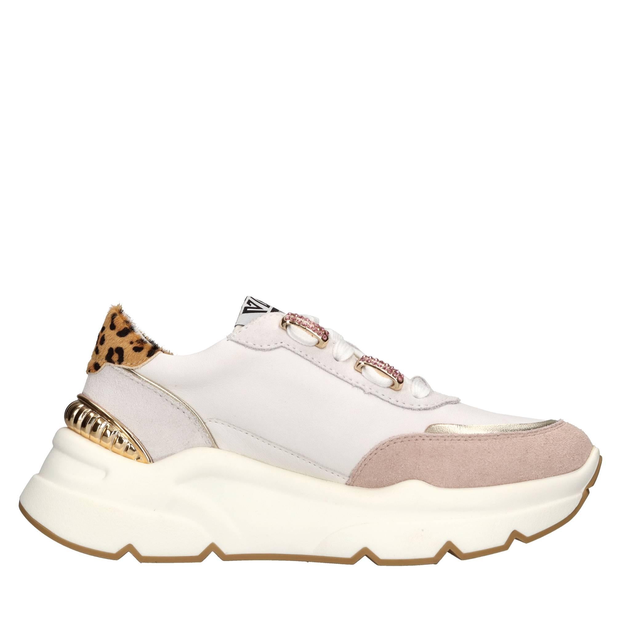 Sneakers in pelle e camoscio 