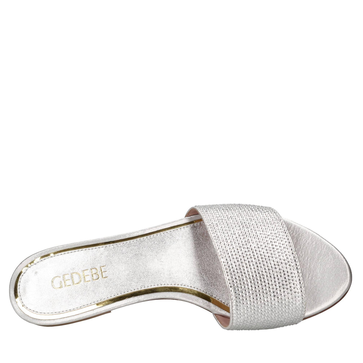 Mules Cassis in tessuto e strass 