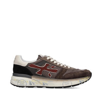 Sneakers Mick Var 7714 in camoscio, ecopelle e tessuto 