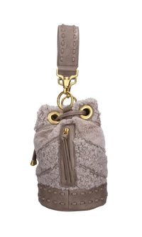 Borsa Space Sheep in ecopelliccia 