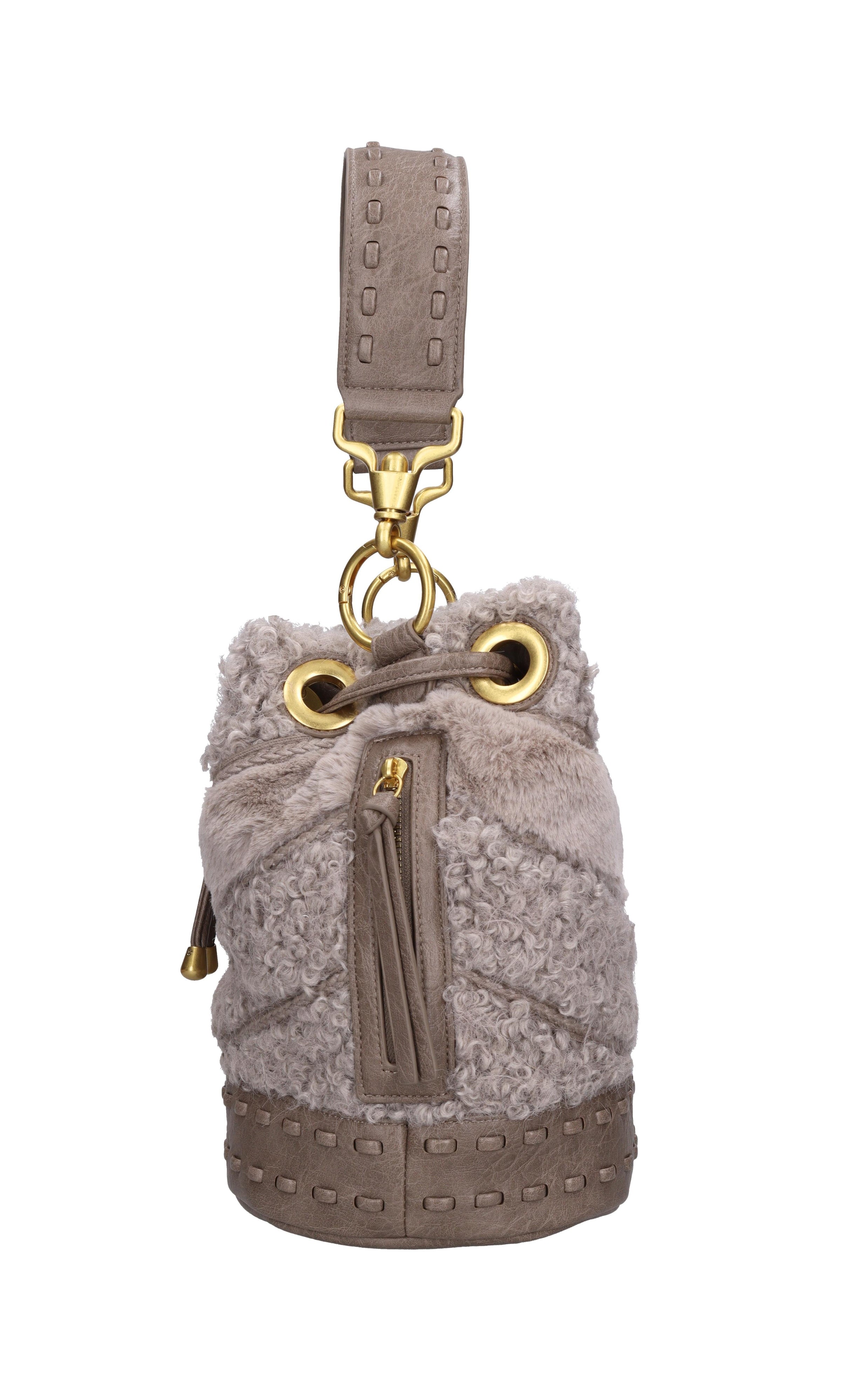 Borsa Space Sheep in ecopelliccia 