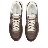 Sneakers Mick Var 7714 in camoscio, ecopelle e tessuto 