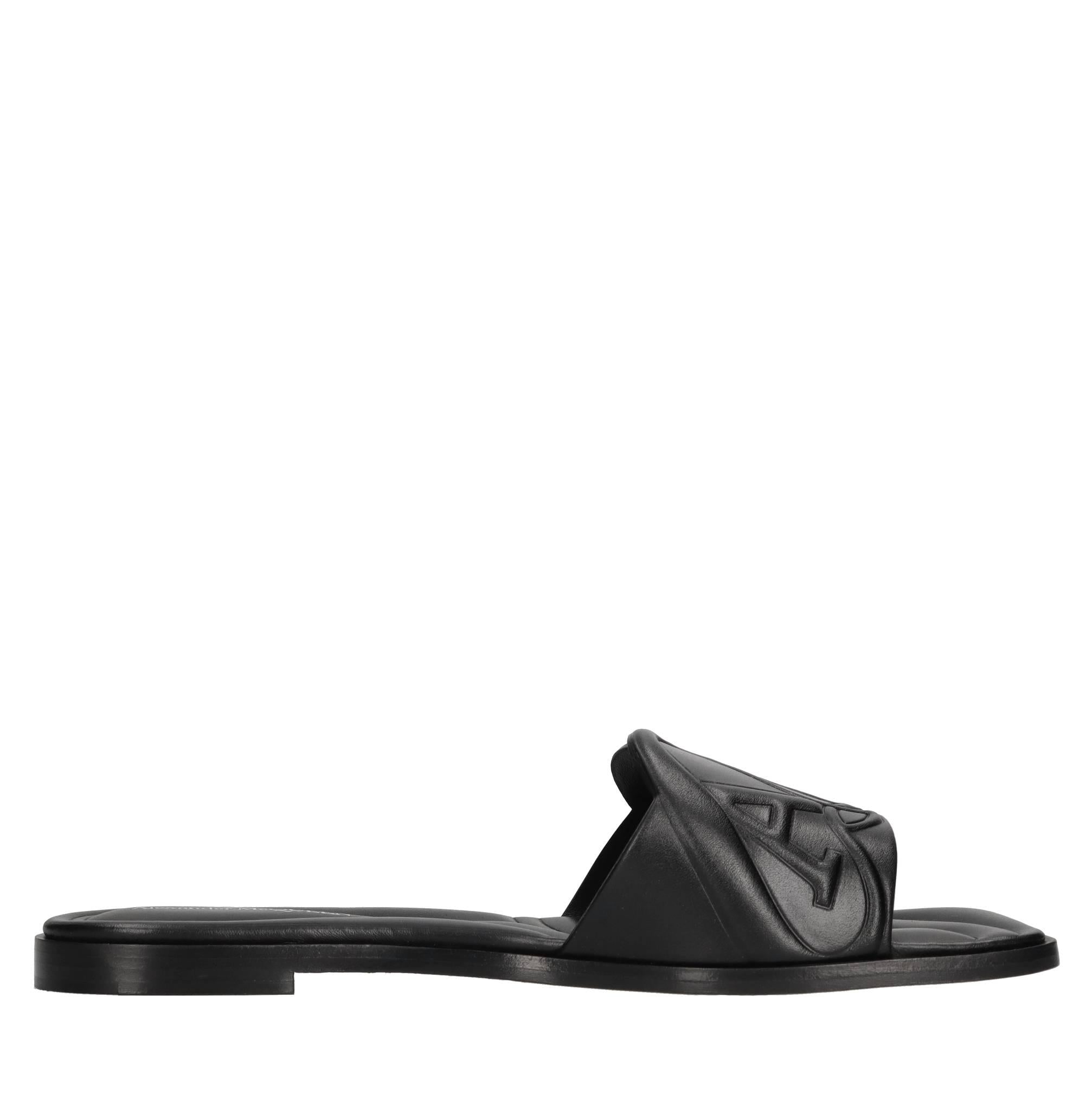 Mules in pelle 