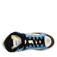 Sneakers in pelle e camoscio 