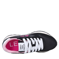 Sneakers in camoscio e pelle 