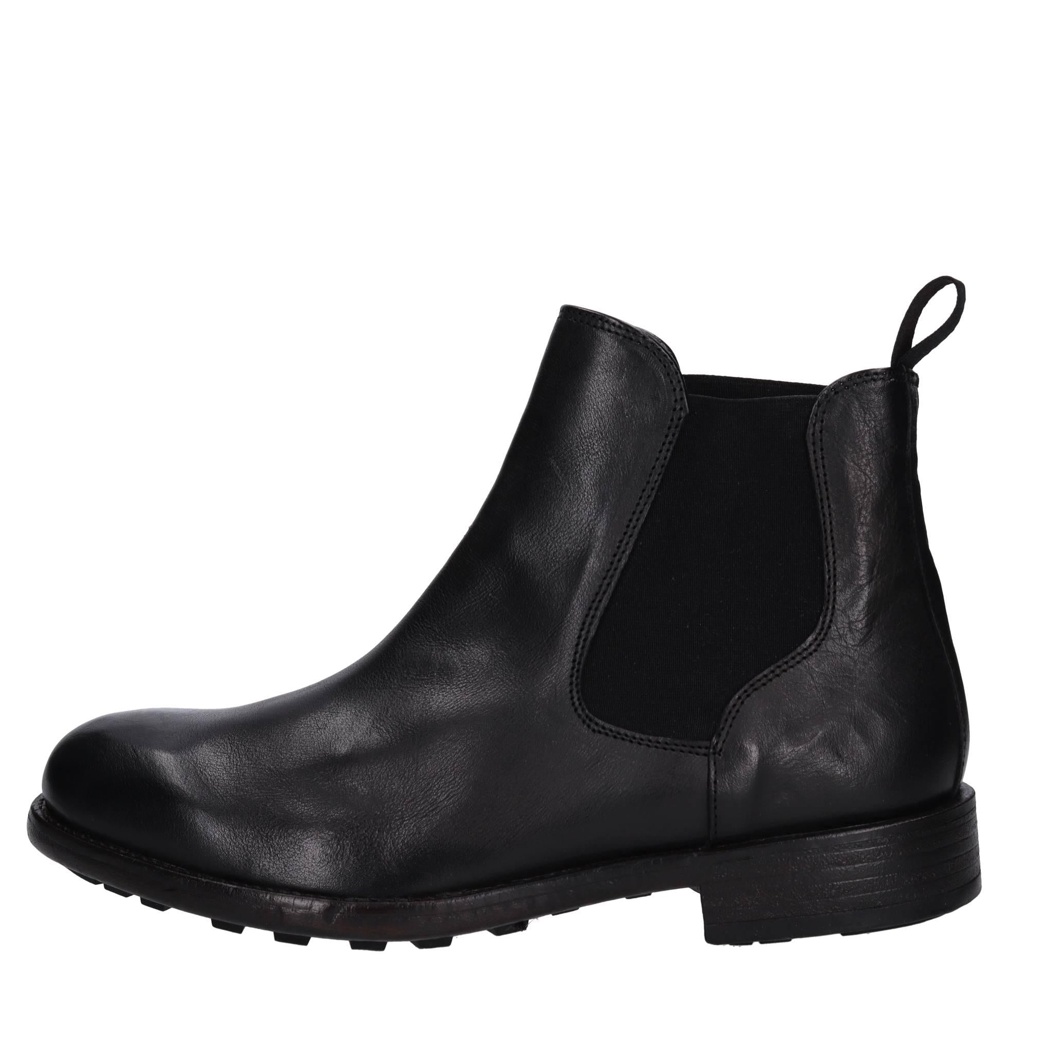 Stivaletti beatles in pelle 