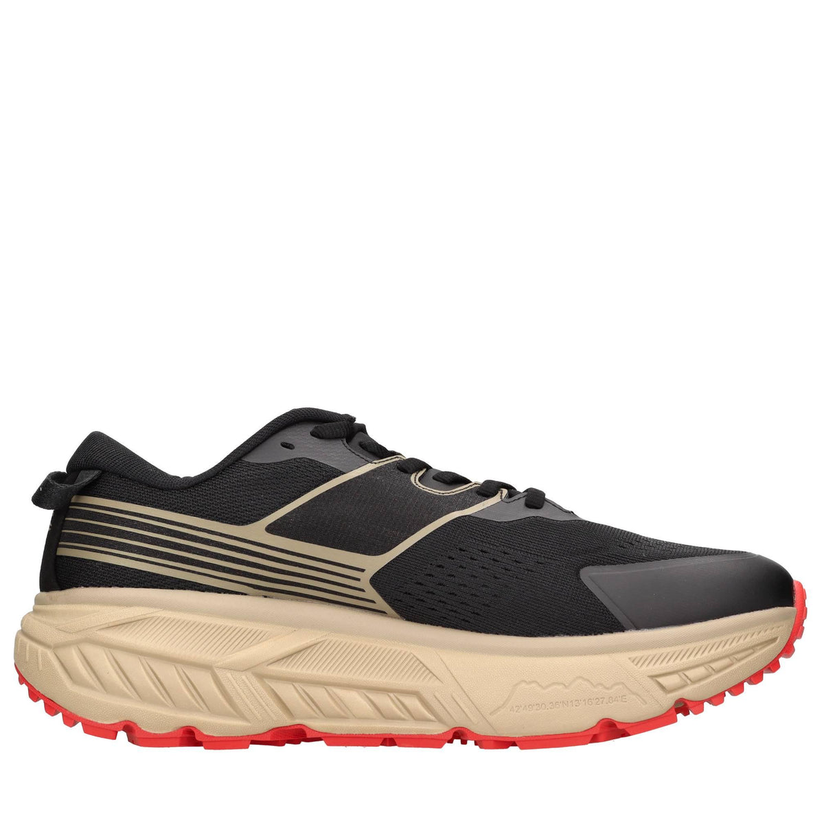Sneakers modello in tessuto tecnico con inserti in gomma 
