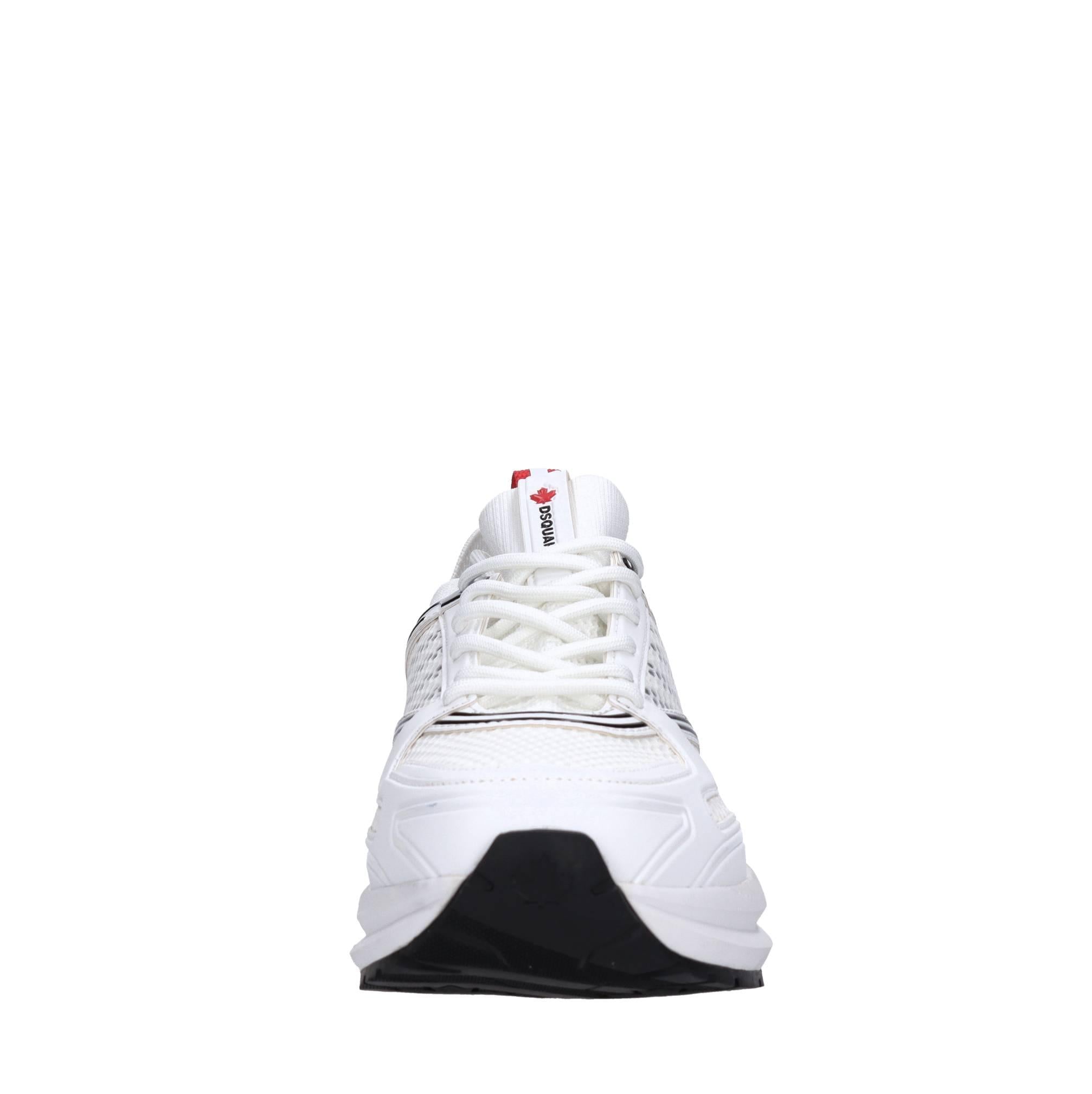 Sneakers in tessuto ed ecopelle 