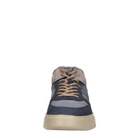 Sneakers in pelle e camoscio 