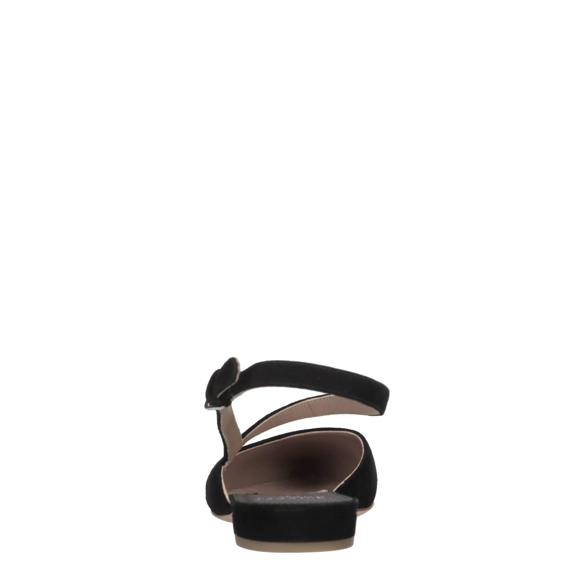 Ballerine slingback Anael in camoscio 