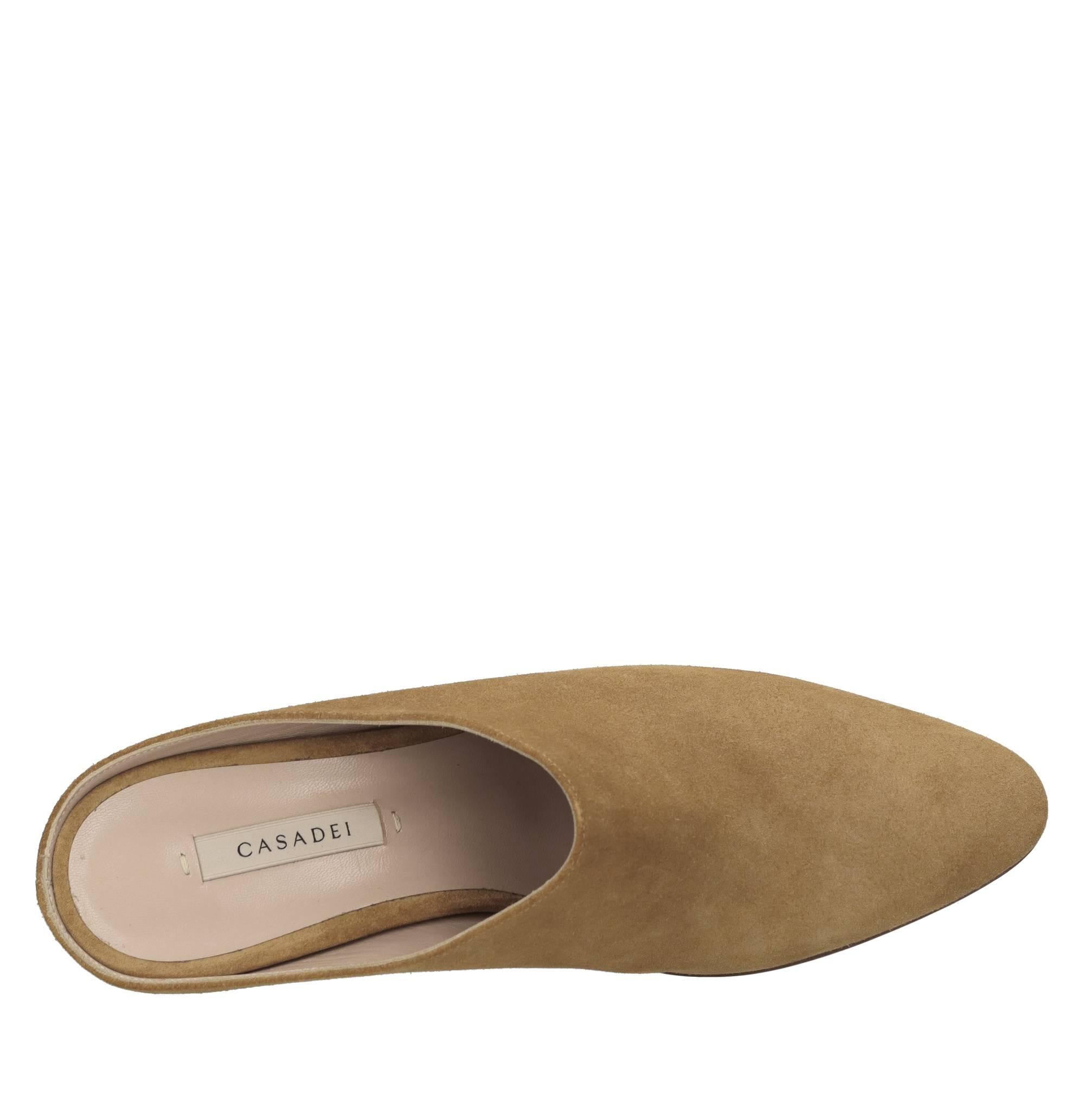 Sabot Nomad in camoscio 