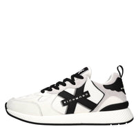 Sneakers in camoscio ed ecopelle 