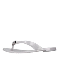 Sandali flat Jelly in PVC e Swarovski 