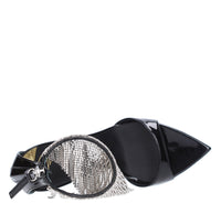 Sandali Intrigo Crystal in vernice e strass 