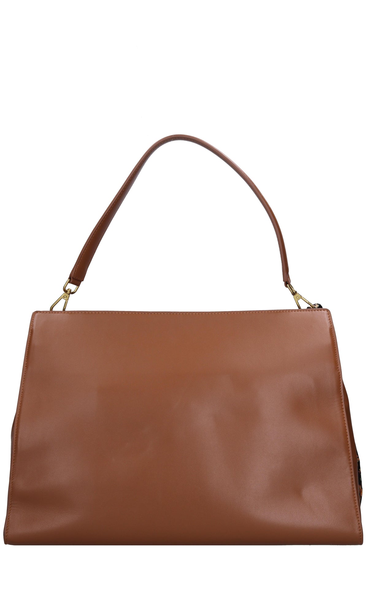 Borsa Cnosso shopper in pelle e camoscio 