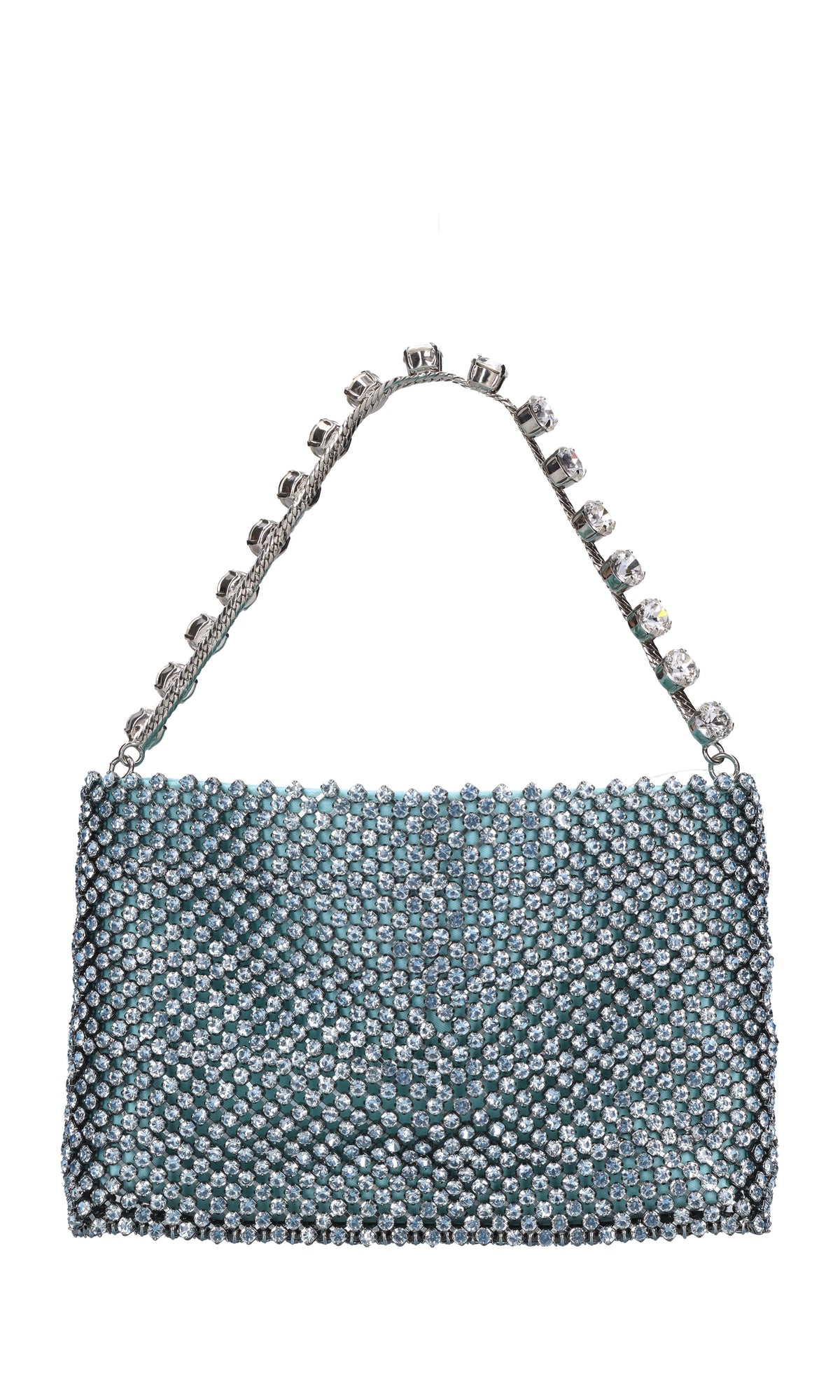 Borsa modello AURORA in tessuto e strass 