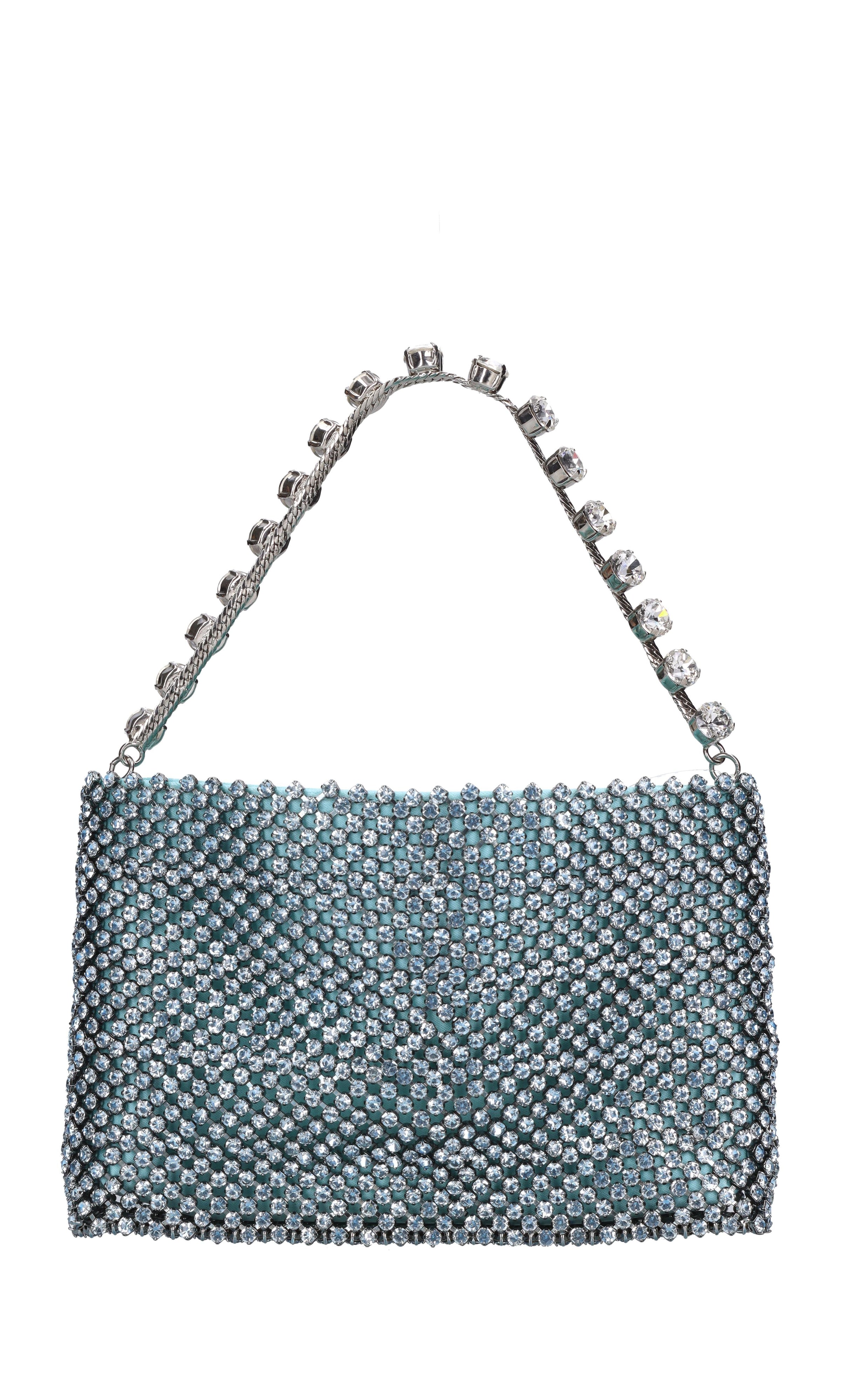 Borsa modello AURORA in tessuto e strass 