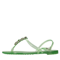 Sandali flat Jelly in PVC  e Swarovski 
