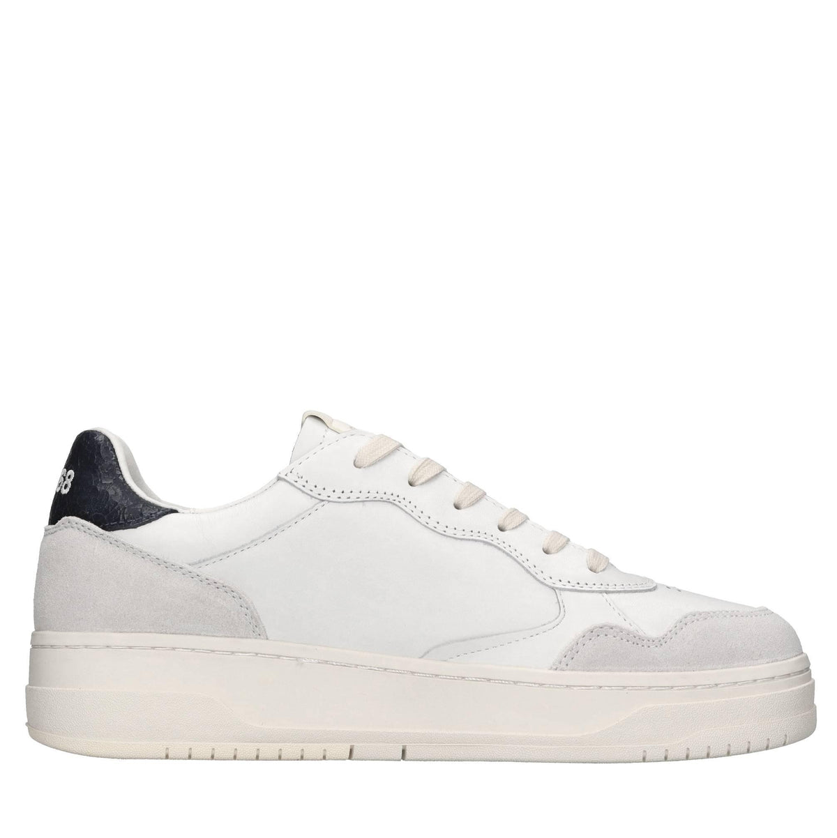 Sneakers Big Basket in pelle e camoscio 