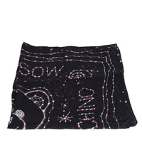Foulard in seta con strass 
